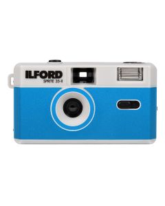 Ilford Sprite 35 II camera blauw/zilver
