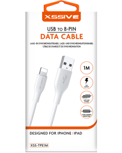 Xssive TPE iPhone kabel 1m