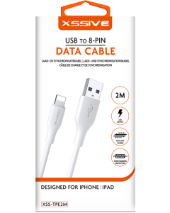 Xssive TPE iPhone kabel 2m