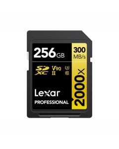 Lexar 2000x SDXC 256 GB, 300/260MB/s V90 Professional 