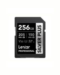 Lexar SD Silver plus 256gb V30