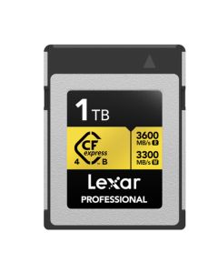Lexar CFexpress PRO Type B GOLD 4.0 series 1TB - R3600/W3300MB/s