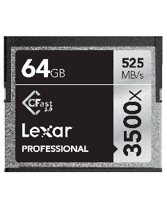 Lexar 64GB c.fast 2.0 prof. 3500x