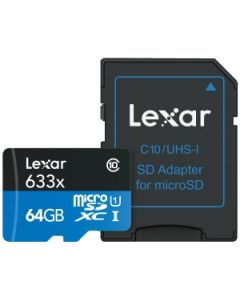 Lexar microSDHC High Speed  64GB UHS I 633x