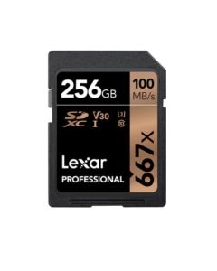 Lexar SDXC 256gb 667x UHS I