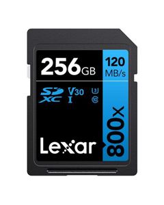 Lexar SDXC 256gb 800x UHS I