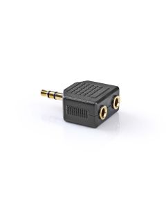 Nedis audio adapter 3,5mm male / 2x 3,5mm female