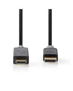 Nedis Displayportkabel - male HDMI