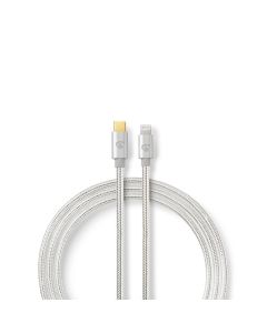 Nedis Apple lightning - usb-C 1 mtr