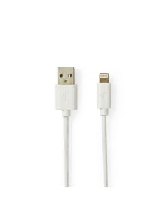 Nedis Apple Lighting kabel 2 mtr  ccbw39300wt20