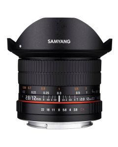 Samyang 12mm F2.8 ED AS NCS fisheye Fuji X
