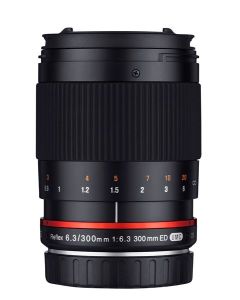 Samyang 300mm F6.3 spiegel UMC CS Fuji X zwart