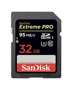 Sandisk SDHC 32GB Extreme Pro 95mb V30 U3 UHS 1