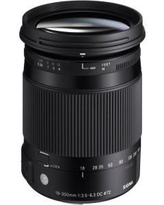 Sigma 18-300 3.5-6.3 voor Nikon occasion