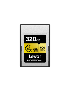 Lexar CFexpress PRO Type A Gold Series 320GB - 900MB/s