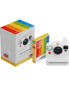 Polaroid Now+ Gen 3 wit + Color Film bundle (8 foto's)