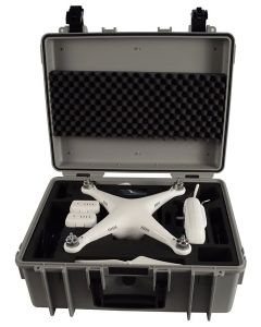 B&W Outdoor.cases Copter.case grijs / hardfoam DJI Phantom 2