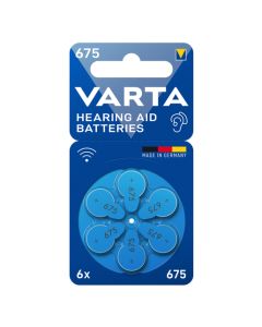 Varta hearing aid 675