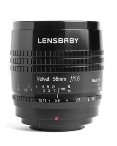 Lensbaby Velvet 56 black Fuji