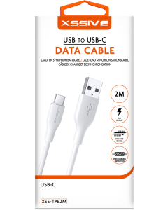 Xssive usb kabel usb-c 2 meter