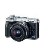 Canon EOS M6+M15-45 IS STM zilver