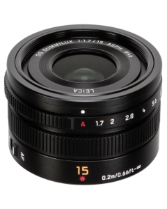 Panasonic Leica DG Summilux 15mm f/1.7