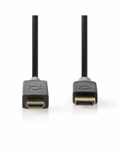 Nedis Displayportkabel - male HDMI