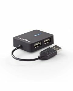 Nedis usb hub uhubu2410bk