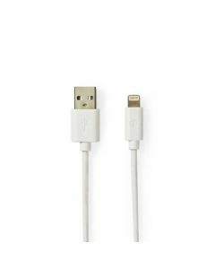 Nedis Apple Lighting kabel 2 mtr  ccbw39300wt20