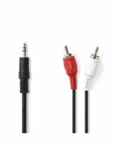 Nedis Stereo-Audiokabel | 3,5 mm Male - 2x RCA Male