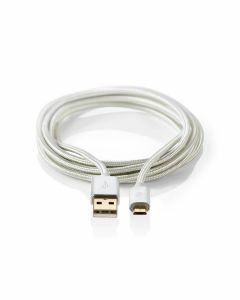 Nedis usb A-male - micro usb male 3 mtr