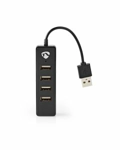 Nedis usb splitter uhubu2420bk