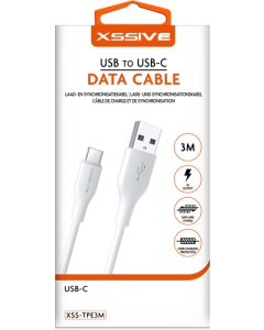 Xssive usb kabel to USB-C 3 meter