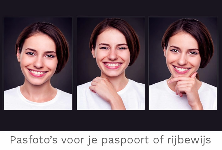 Pasfoto's laten maken voor je paspoort of rijbewijs