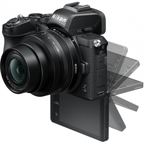 Nikon z50 vlogcamera