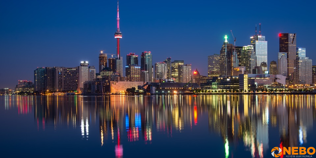 HDR fotografie skyline