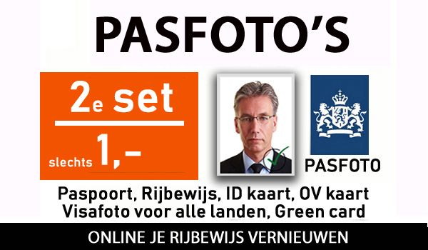 pasfoto maken Den Haag Pijnacker Nootdorp